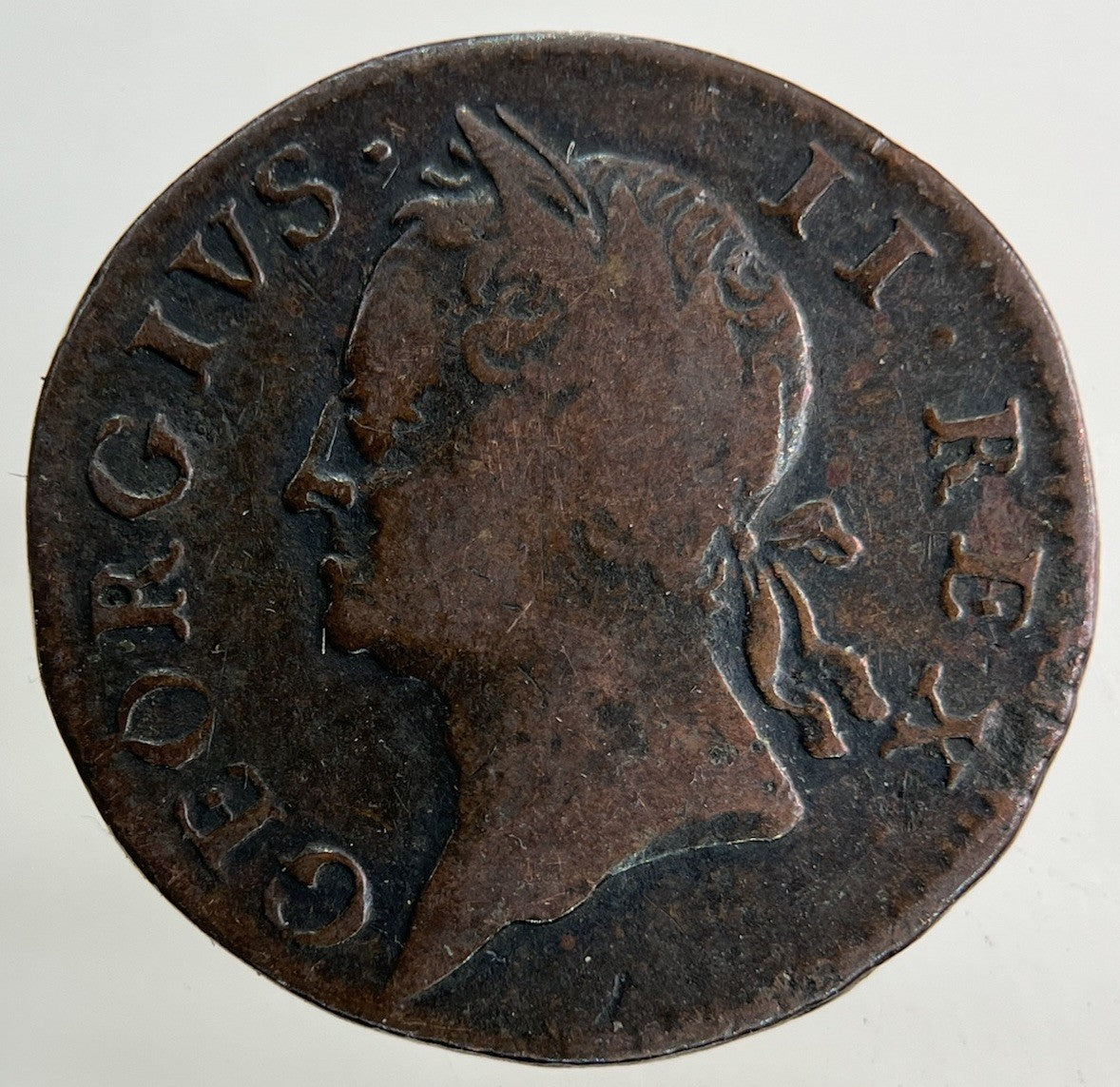 1760 Irish Farthing Coin | Fine Collectable Grade