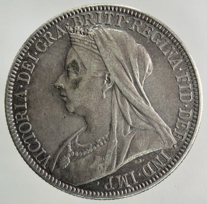 1898 Victoria Florin Silver Coin | Very High Grade