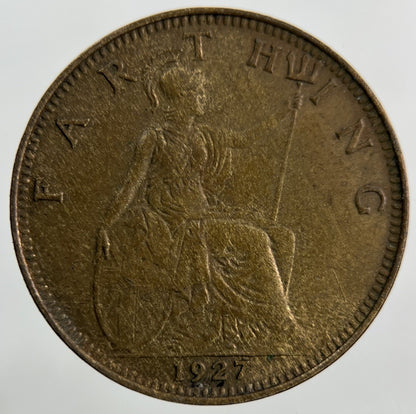 1927 George V Farthing Coin | Collectable Grade