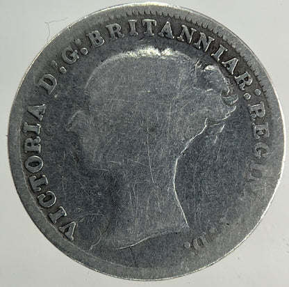 1876 Victoria Threepence Silver Coin | Collectable Grade