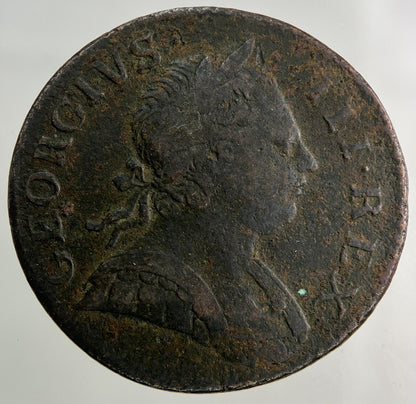 1772 George III 3rd Half - Penny Coin | Fine Collectable Grade