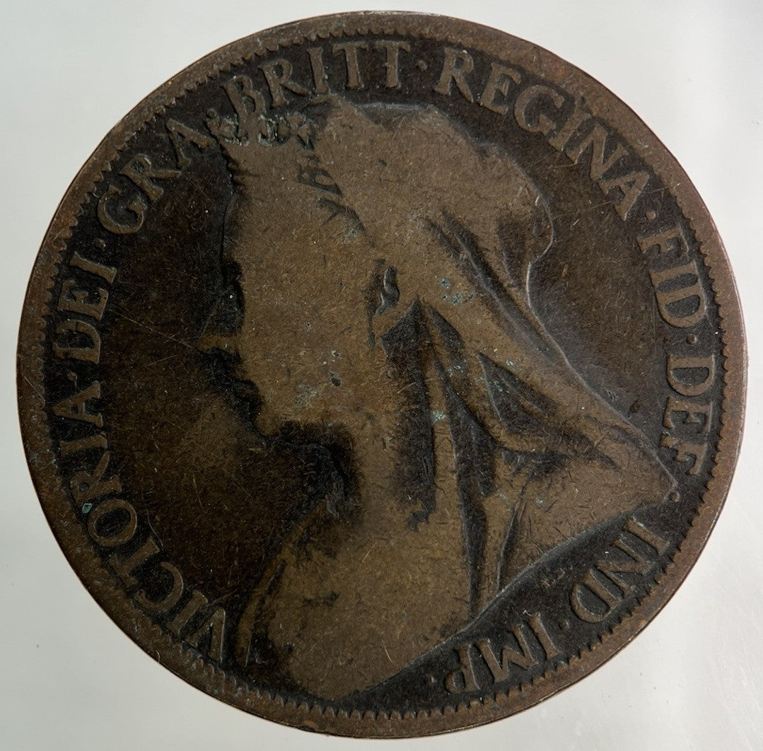1899 Victoria One Penny Coin | Collectable Grade