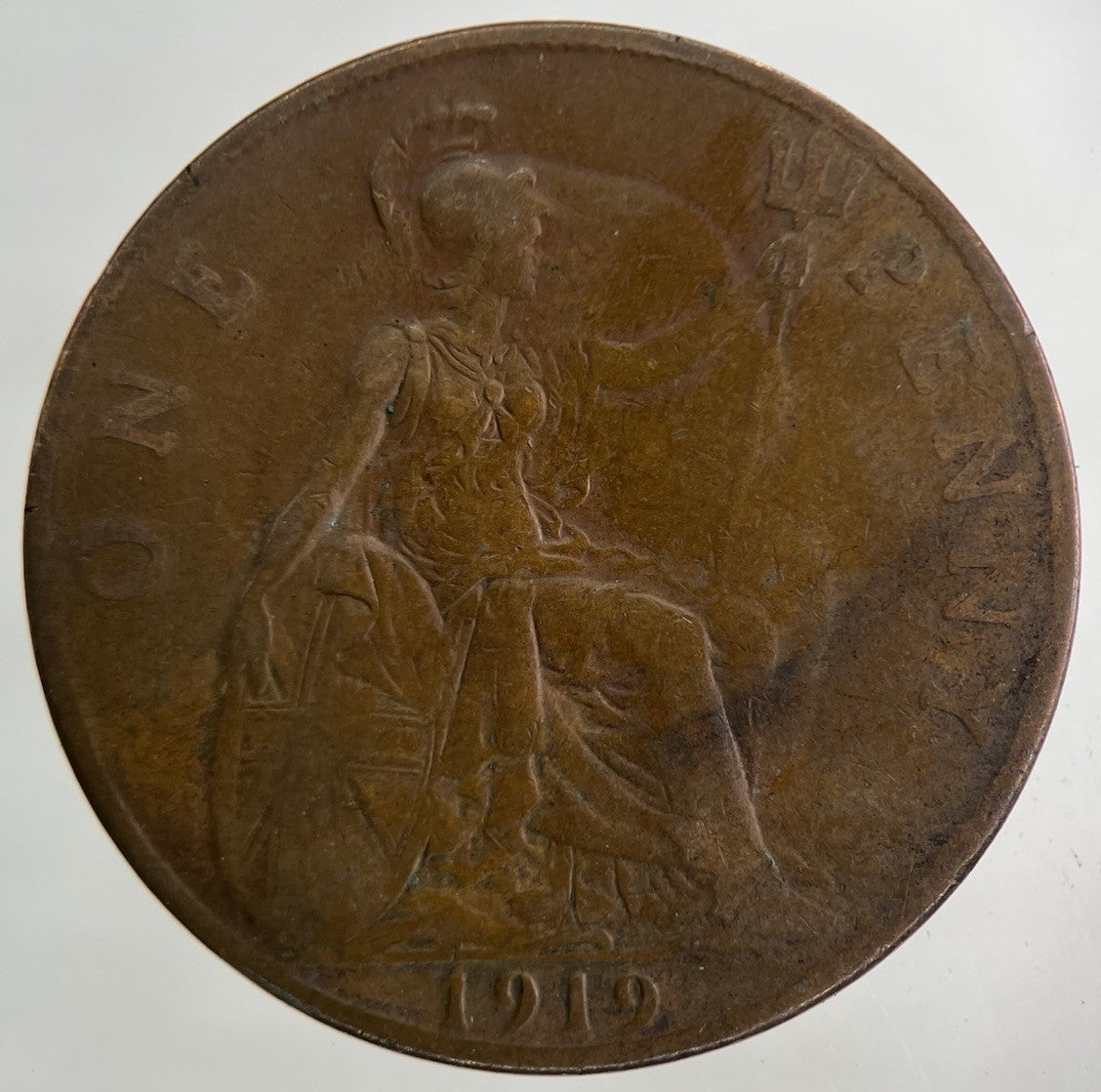 1919 George V One Penny Coin | Fair Grade