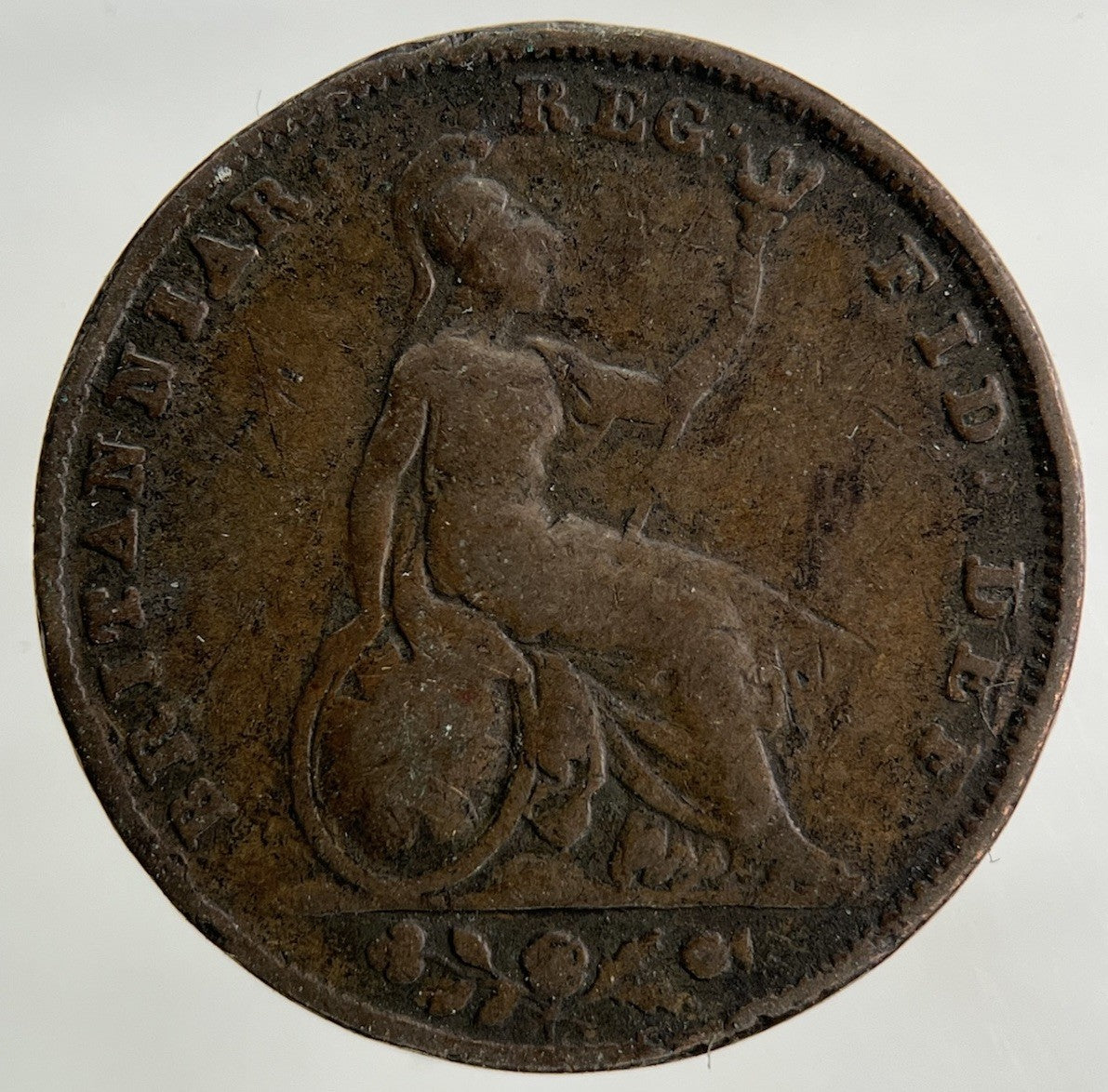1840 Victoria Farthing Coin | Collectable Grade