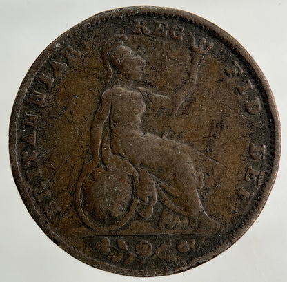 1840 Victoria Farthing Coin | Collectable Grade