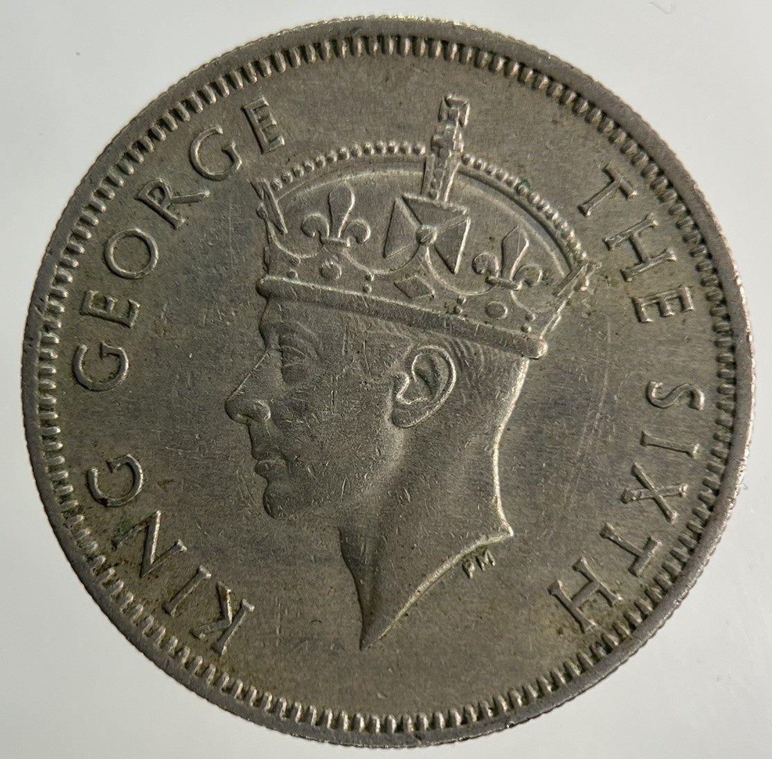 1950 Malaysia 20 Cents Coin | Fine Collectable Grade