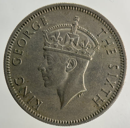 1950 Malaysia 20 Cents Coin | Fine Collectable Grade