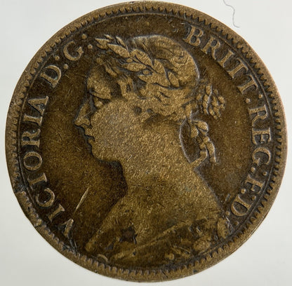 1885 Victoria Farthing Coin | Collectable Grade