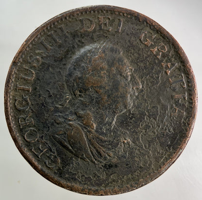 1799 George III 3rd Half - Penny Coin | Collectable Grade