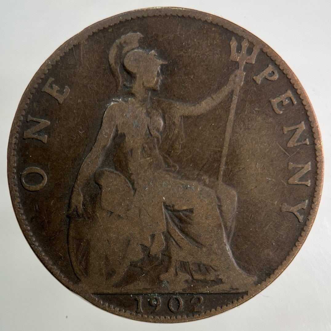 1902 Edward VII One Penny Coin | Collectable Grade