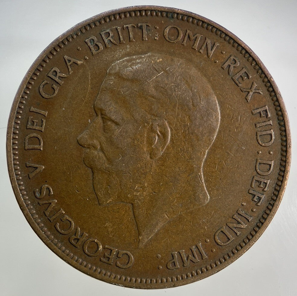 1936 George V One Penny Coin | Fine Collectable Grade