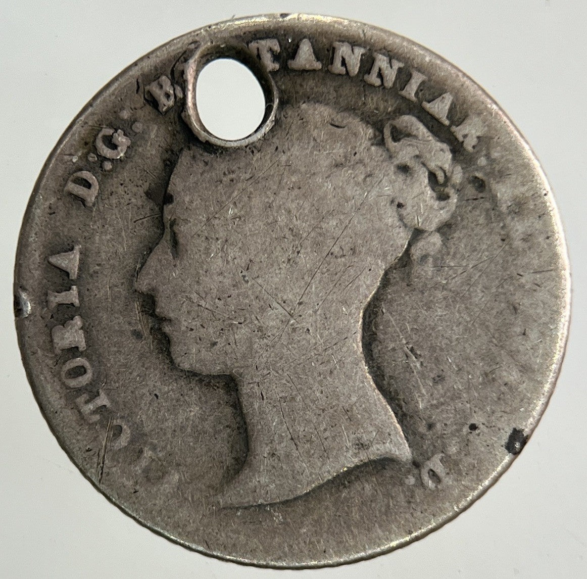 1843 Victoria Groat Four - Pence Silver Coin | Collectable Grade