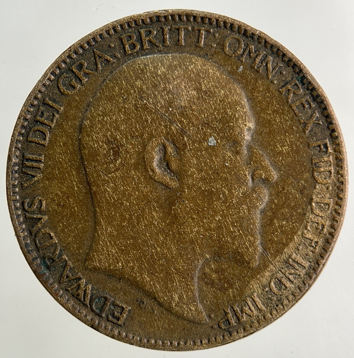 1907 Edward VII Farthing Coin | Collectable Grade
