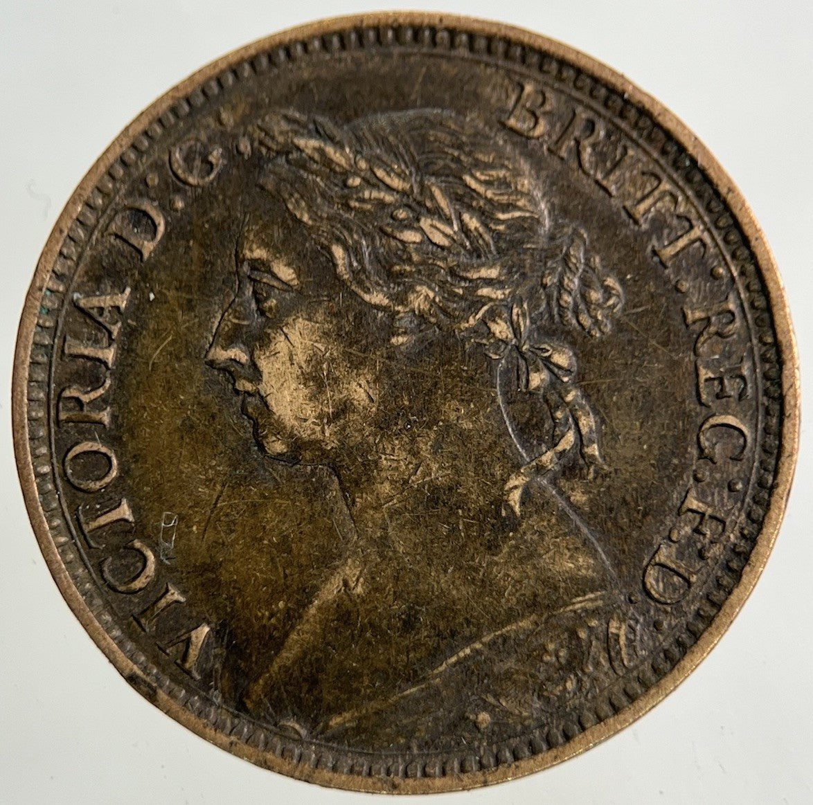 1886 Victoria Farthing Coin | Fine Collectable Grade