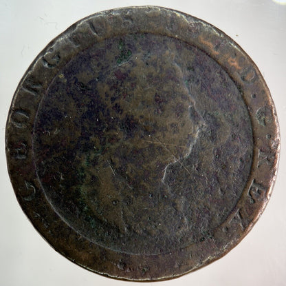 1797 George III 3rd Cartwheel One Penny Coin | Collectable Grade