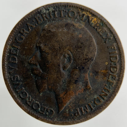1911 George V Farthing Coin | Collectable Grade