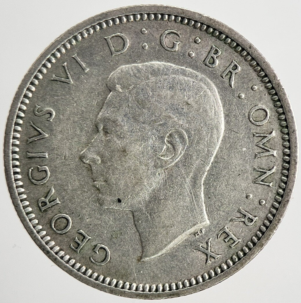 1942 George VI British Sixpence Silver Coin | Fine Collectable Grade | a5245