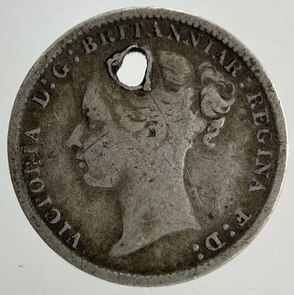 1883 Victoria Threepence Silver Coin | Fine Collectable Grade