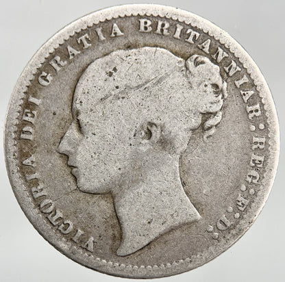 1873 Die - 64 Victoria Shilling Silver Coin | Collectable Grade