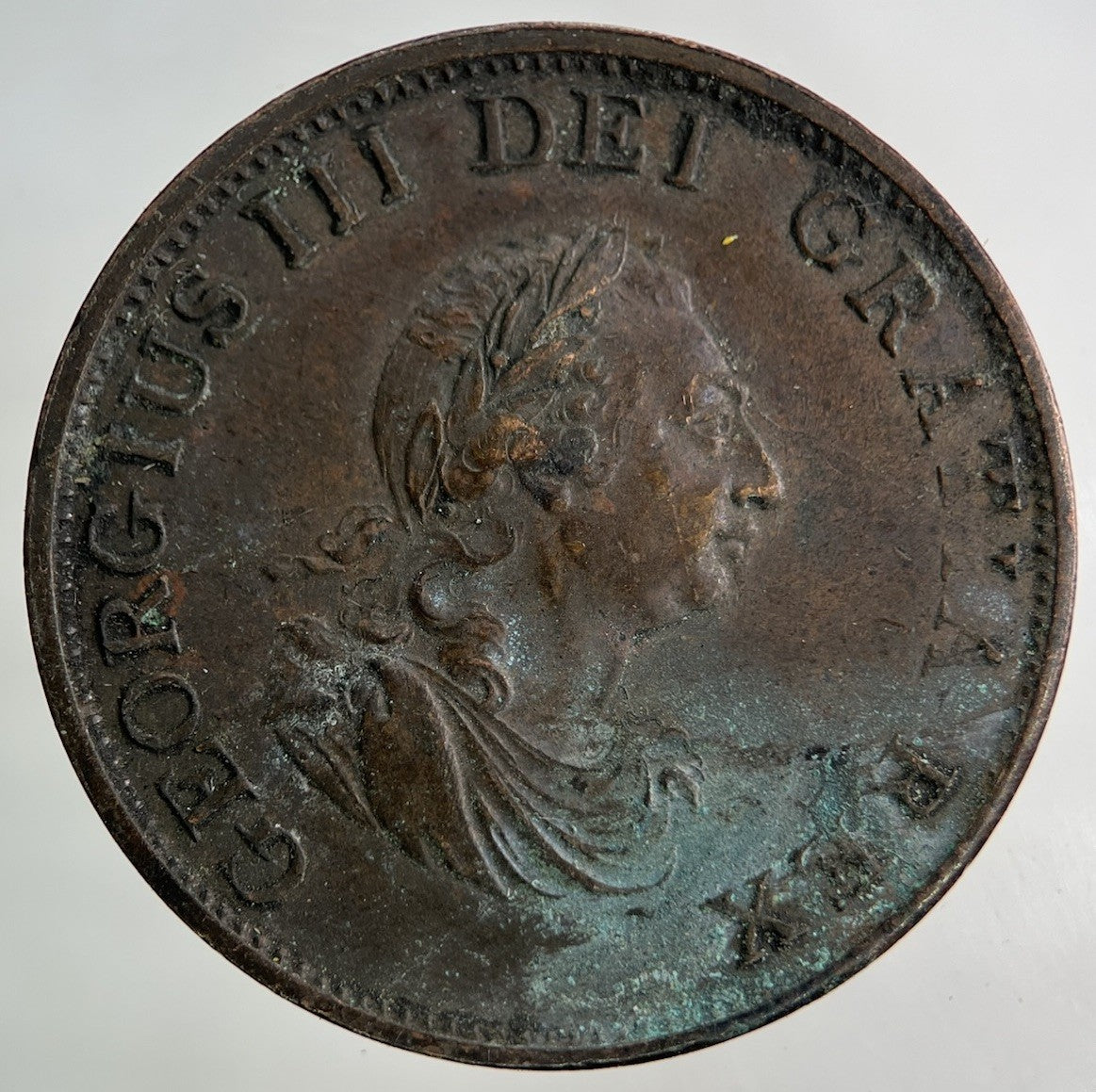1799 George III 3rd Half - Penny Coin | Very High Grade