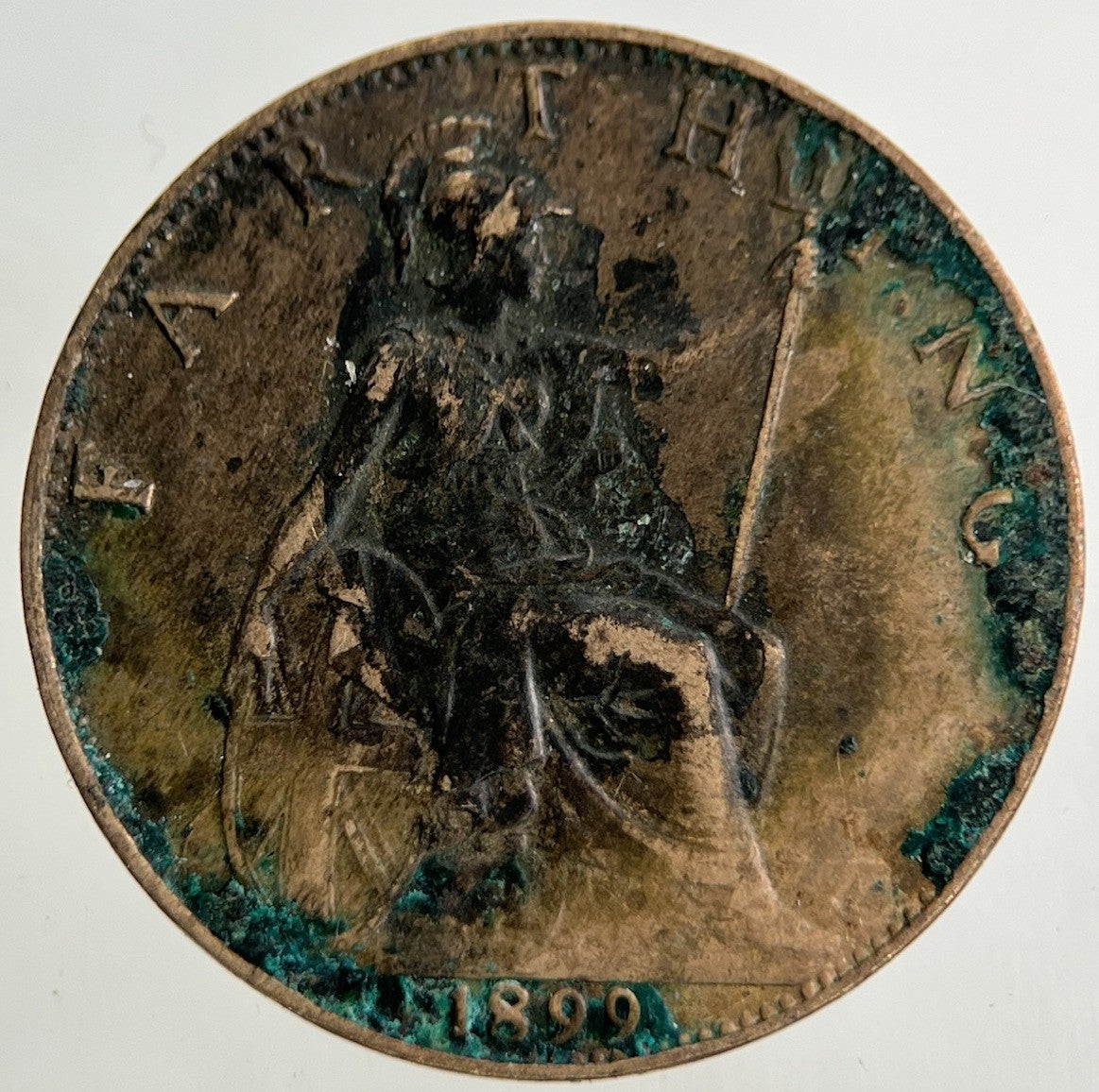 1899 Victoria Farthing Coin | Fine Collectable Grade