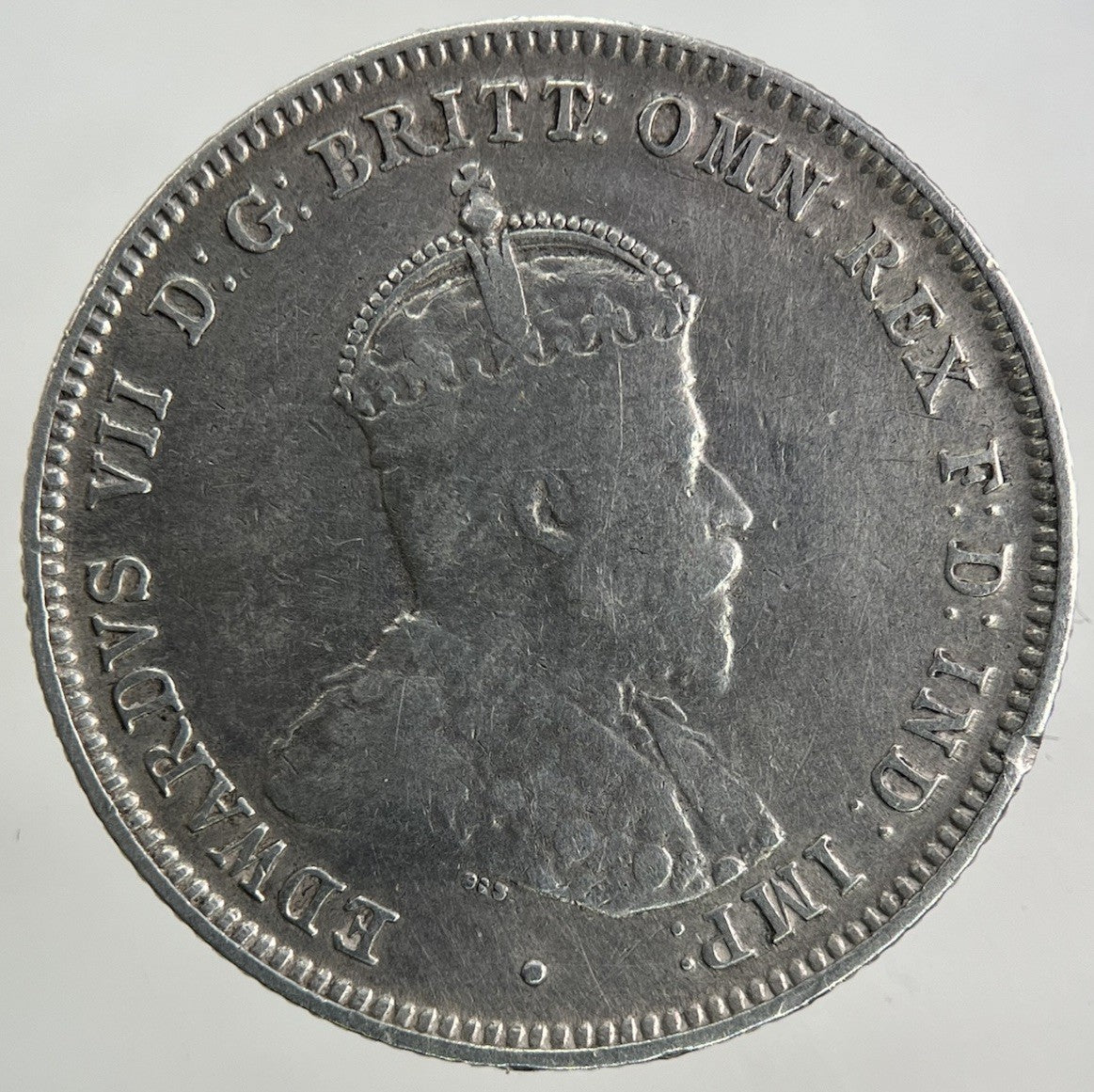 1910 Australia One Shilling Silver Coin | Fine Collectable Grade