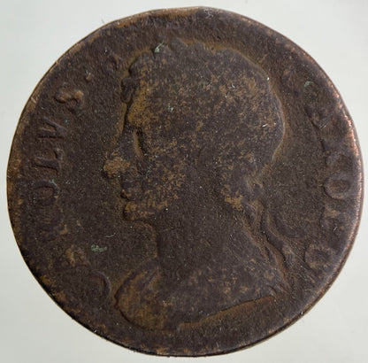 1675 Charles II 2nd Farthing Coin | Collectable Grade