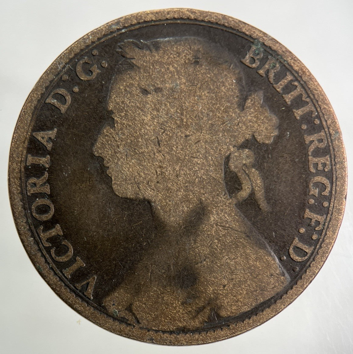 1879 Victoria One Penny Coin | Collectable Grade