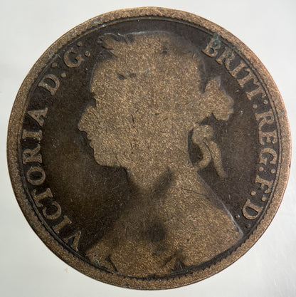 1879 Victoria One Penny Coin | Collectable Grade