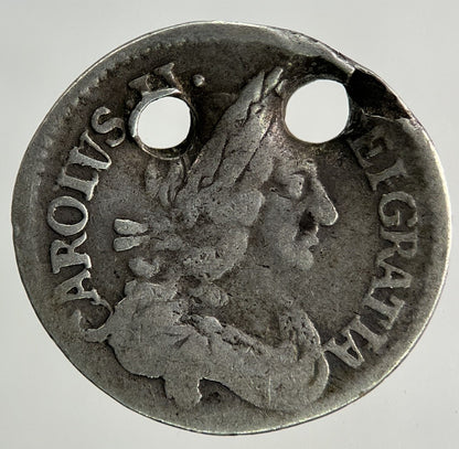 1679 Charles II 2nd Maundy Three - Pence Silver Coin | Collectable Grade