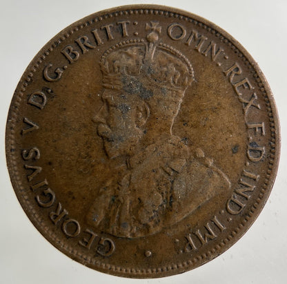 1921 Australia Half - Penny Coin | Collectable Grade