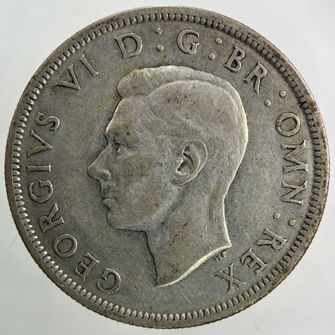 1937 George VI Half - Crown Silver Coin | Fine Collectable Grade