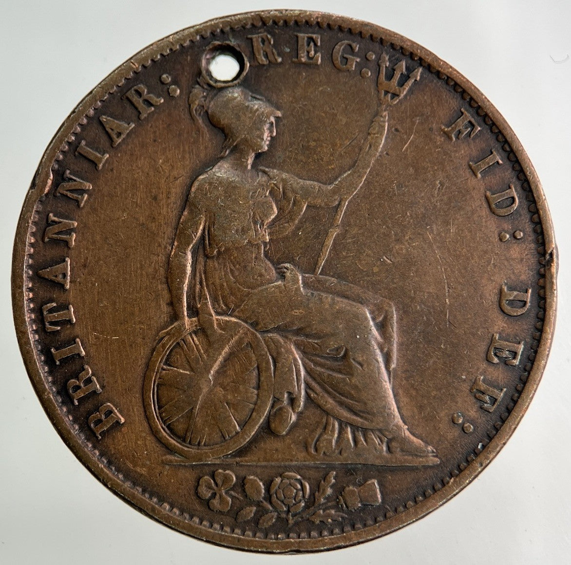 1858 Victoria Half - Penny Coin | Collectable Grade