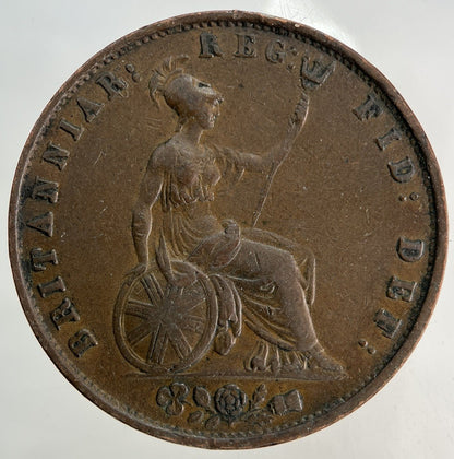 1853 Victoria Half - Penny Coin | Very High Grade