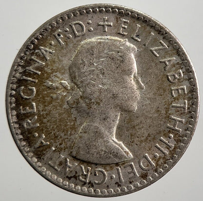 1963 Australia Threepence Silver Coin | Fine Collectable Grade | a7734