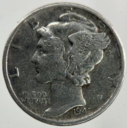 1942 US USA Mercury Dime Silver Coin | Collectable Grade