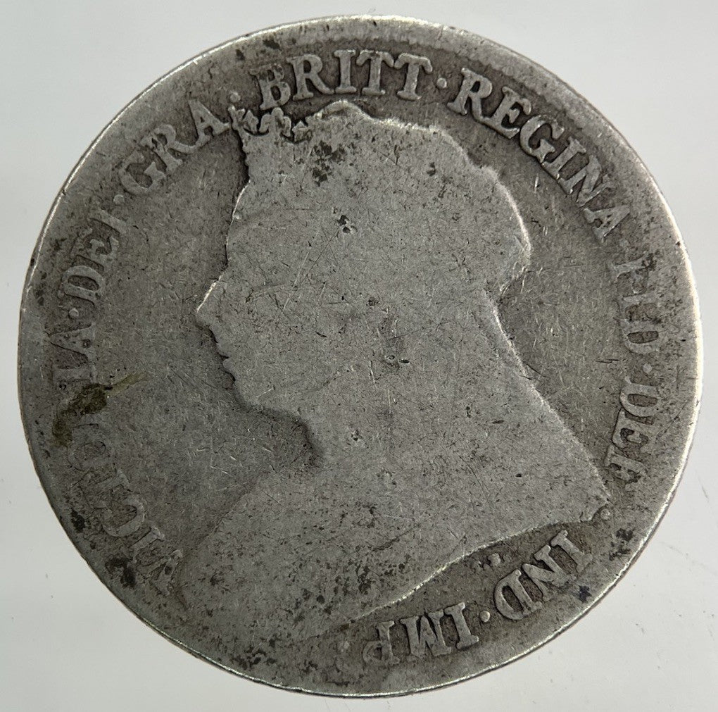 1896 Victoria Shilling Silver Coin | Collectable Grade