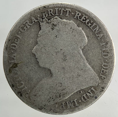 1896 Victoria Shilling Silver Coin | Collectable Grade
