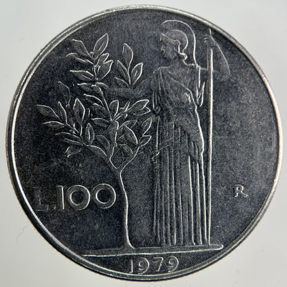 1979 Italy 1 Lira Coin | Fine Collectable Grade