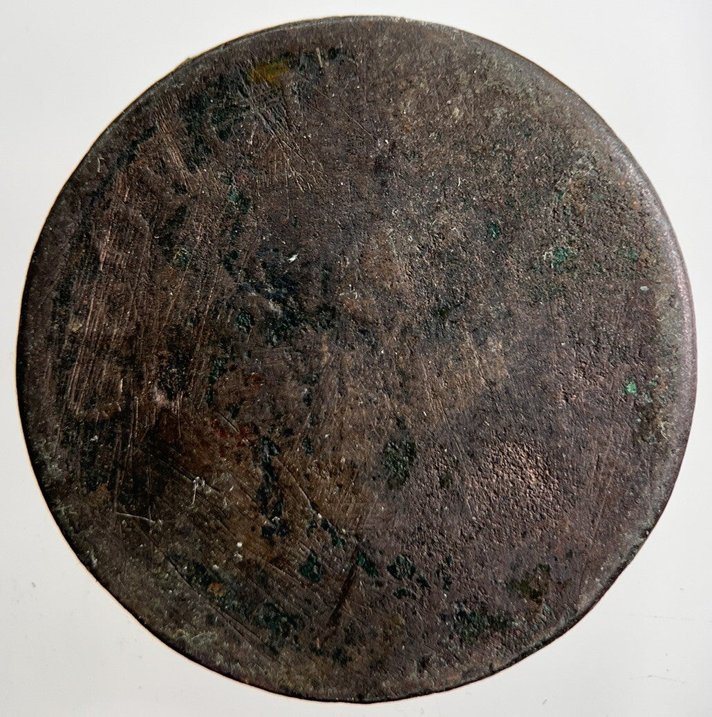 Hibernia George III 3rd Irish Half - Penny Coin | Worn Grade
