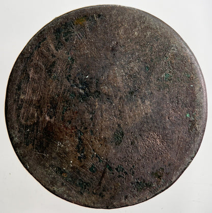 Hibernia George III 3rd Irish Half - Penny Coin | Worn Grade