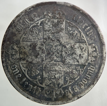 British Victoria Gothic Florin Silver Coin | Collectable Grade