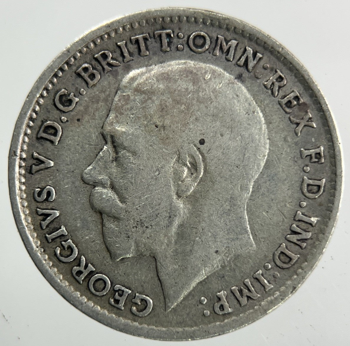 1916 George V Threepence Silver Coin | Collectable Grade
