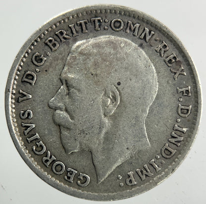 1916 George V Threepence Silver Coin | Collectable Grade