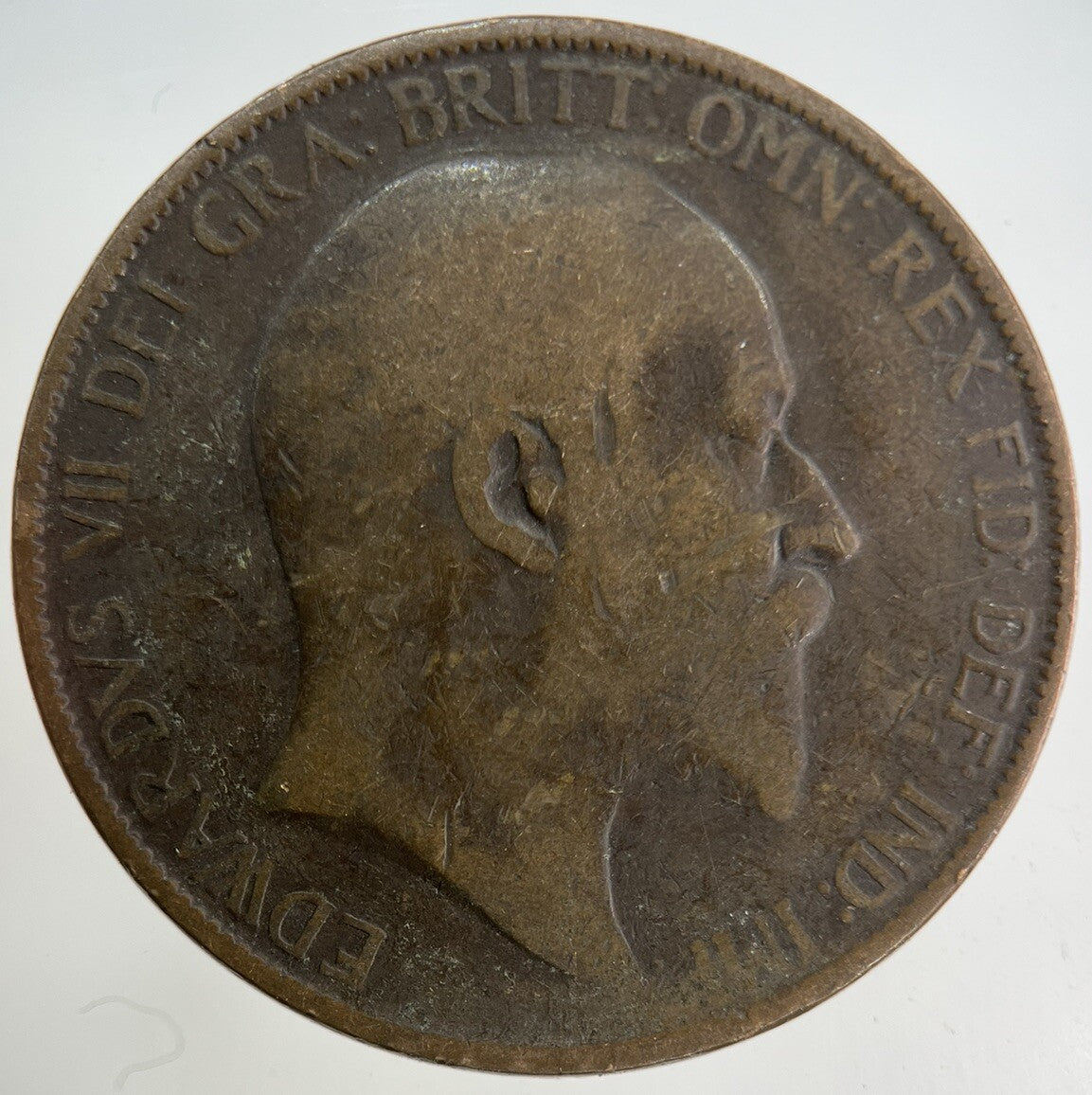 1906 Edward VII One Penny Coin | Collectable Grade