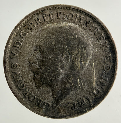 1918 George V Threepence Silver Coin | Fine Collectable Grade
