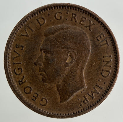 1942 Canada One Cent Coin | Fine Collectable Grade