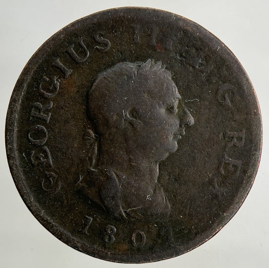 1807 George III 3rd Farthing Coin | Collectable Grade