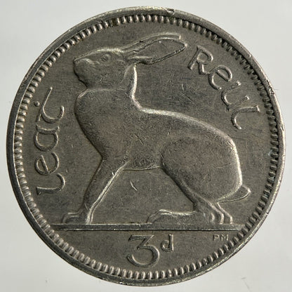 1961 Irish Threepence Coin | Fine Collectable Grade