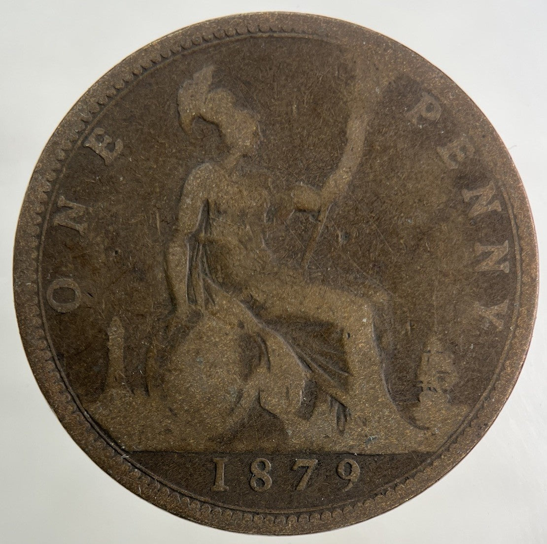 1879 Victoria One Penny Coin | Collectable Grade